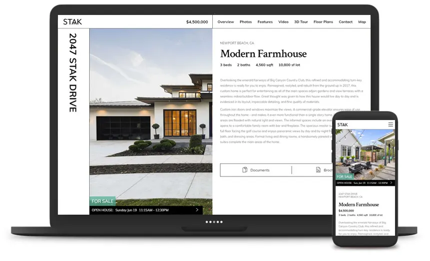 Property Website Example